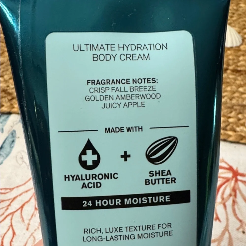 Bath and Body Works Gingham Heart of Gold and Crisp Morning Air Lotions